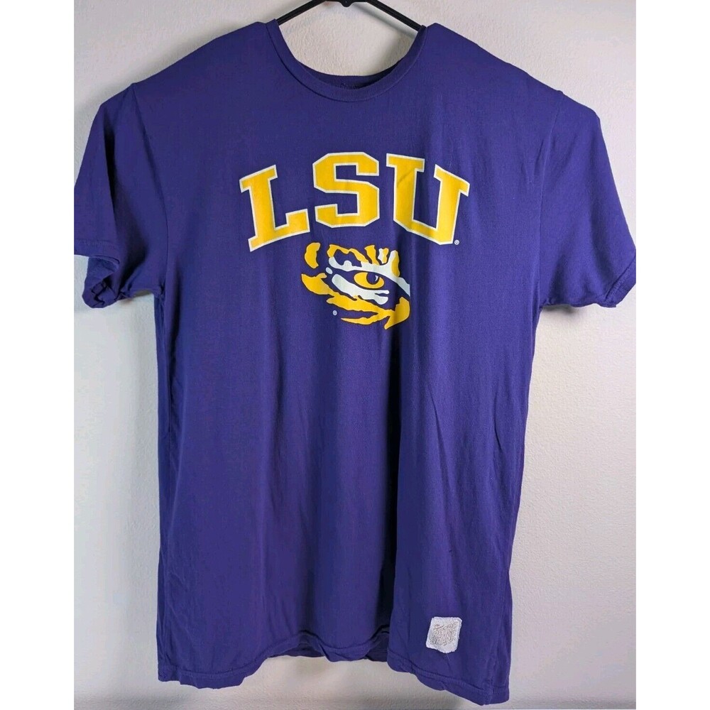 The Original Retro Brand Purple LSU Tigers Men's Large T-Shirt